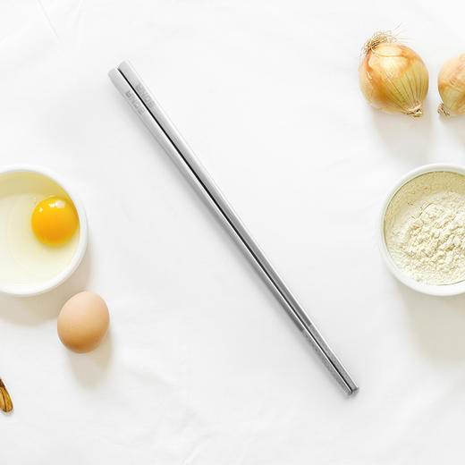 博礼不锈钢筷子金属筷送礼自用佳品10双装博礼不锈钢五双家庭组合装 商品图2