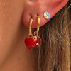 北京仓丨Wilhelmina Garcia-Heart-红心 耳环［西班牙设计师］ 商品缩略图1