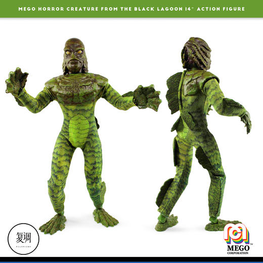 现货 Mego 黑湖妖谭 14英寸 可动人偶 商品图7