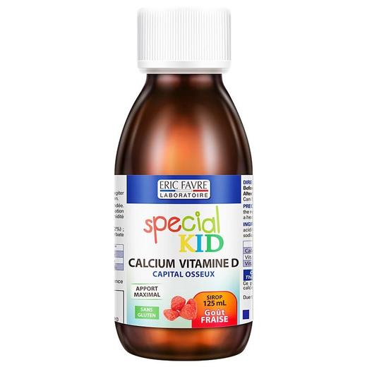 【保税仓】法国艾瑞可VD+钙Eric Favre儿童液体钙+维生素D糖浆125ml 商品图2
