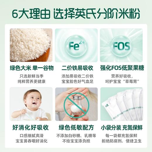 英氏原味纯营养米粉罐装258g 商品图2
