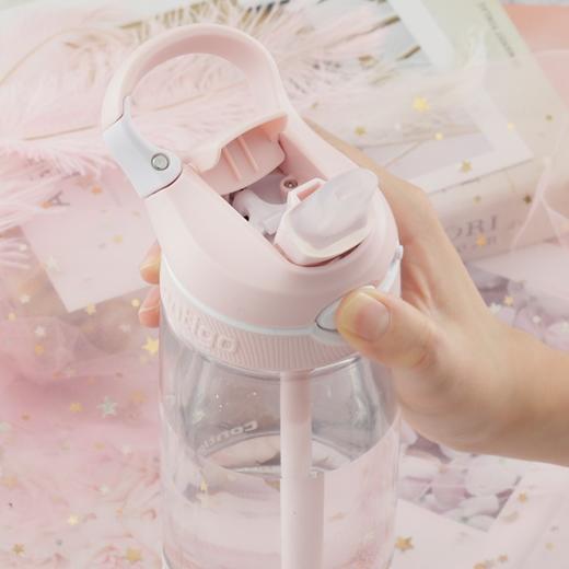 悠享每刻 龙口畅饮锁扣杯-樱花粉色560ml(X) 商品图4