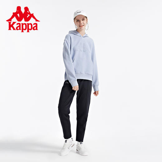 Kappa卡帕套头帽衫秋女运动卫衣针织休闲外套K0B62MT04 商品图4