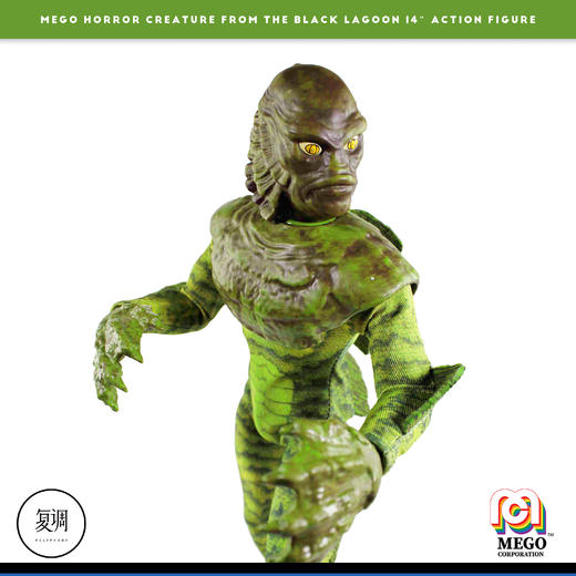 现货 Mego 黑湖妖谭 14英寸 可动人偶 商品图5