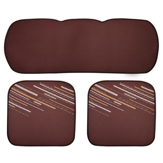 牧宝夏季汽车坐垫三件套 商品图3