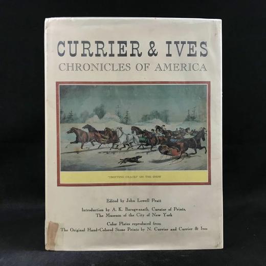 库里埃与艾夫斯版画中的美国大事记 220幅彩色插图 精装大16开 商品图0