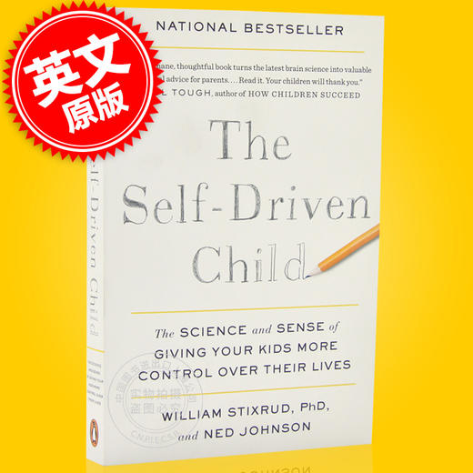 现货 自驱型成长英文原版自我驱动的孩子樊登读书推荐The Self-Driven Child 威廉·斯蒂克斯鲁德儿童教育畅销书心理学自我管理 商品图0