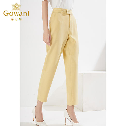 乔万尼休闲裤套装垂坠感显瘦春季西装长裤EI3F149 商品图1