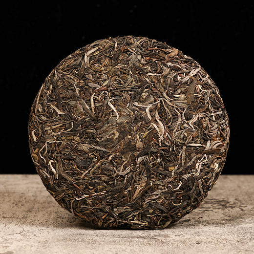 【水帘洞天·蛮砖】2021年普洱茶生茶云南易武古·300茶饼200g 商品图1