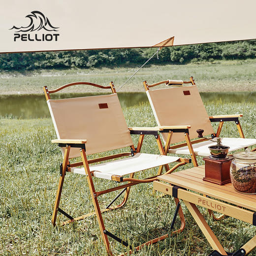 伯希和户外休闲便携式折叠椅子钓鱼靠背凳字露营野餐超轻克米特椅 商品图0