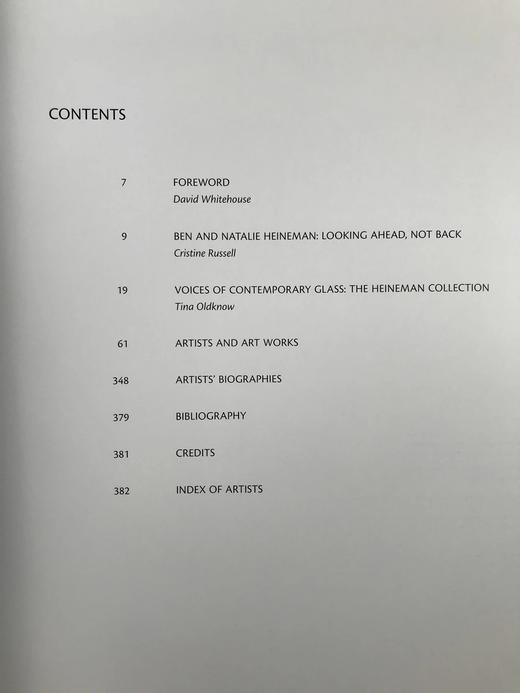 当代之声：海因曼玻璃藏品图集 200余幅彩色插图 精装大16开 商品图5