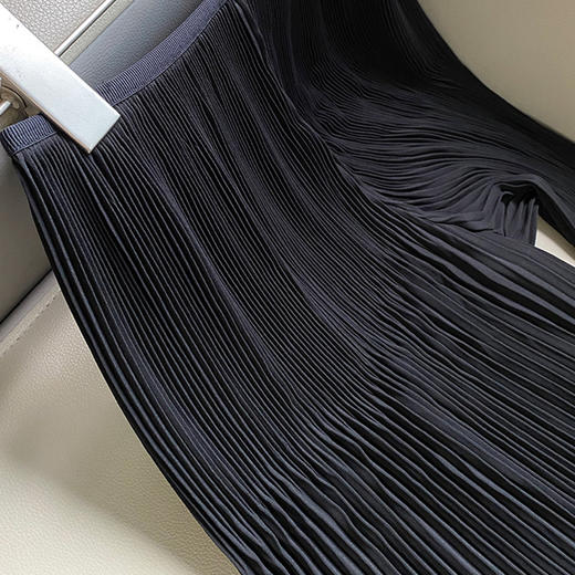 福利款丨三宅一生客供面料 褶皱高腰阔腿裤#FW2107 商品图3