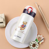 特美刻 泰迪熊小巧可爱便携弹跳316不锈钢保温杯子女士茶水杯 商品缩略图2