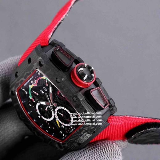 RichardMille理查德•米勒  (腕表型号: RM50-03，迈凯轮)艺术提升了全新层次，碳纤维壳套  美的纹路  的做工！🔱搭载大日历 多功能全自动机械机芯 商品图11