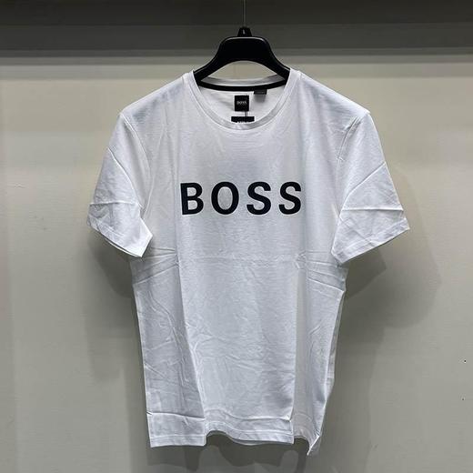 夏季新款  Hugo Boss 黑标男士简约休闲百搭圆领短袖T恤 商品图0