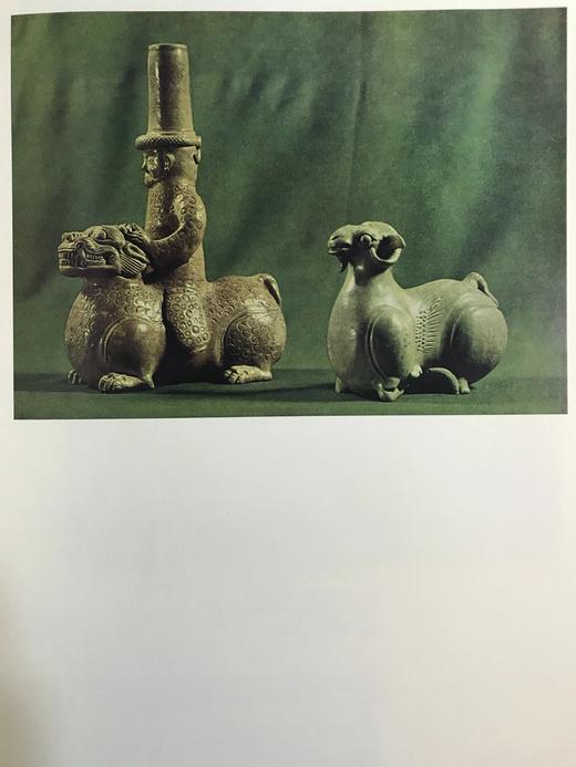 北京博物馆艺术藏品图集 87幅彩色手工贴图 精装大16开 商品图11