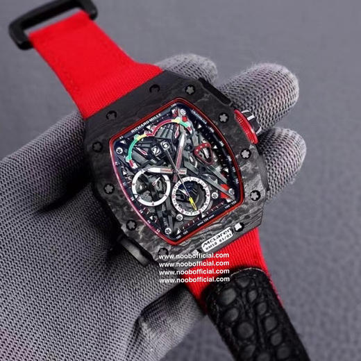 RichardMille理查德•米勒  (腕表型号: RM50-03，迈凯轮)艺术提升了全新层次，碳纤维壳套  美的纹路  的做工！🔱搭载大日历 多功能全自动机械机芯 商品图7