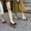 THE SOWING 全皮蝴蝶结百搭奶奶鞋 孕妇软底粗跟单鞋（不支持退换） [福利品] 商品缩略图2