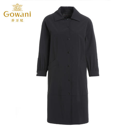 【两色可选】乔万尼风衣早春新款中长款外套显瘦百搭EI3A171 商品图4