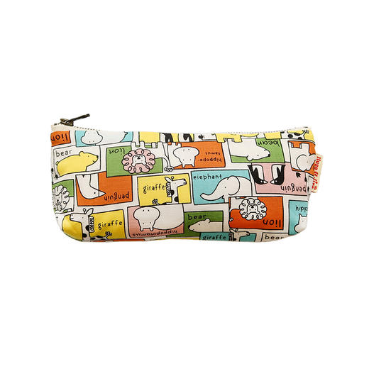 HUJI祤集笔袋插画动物单词 商品图4