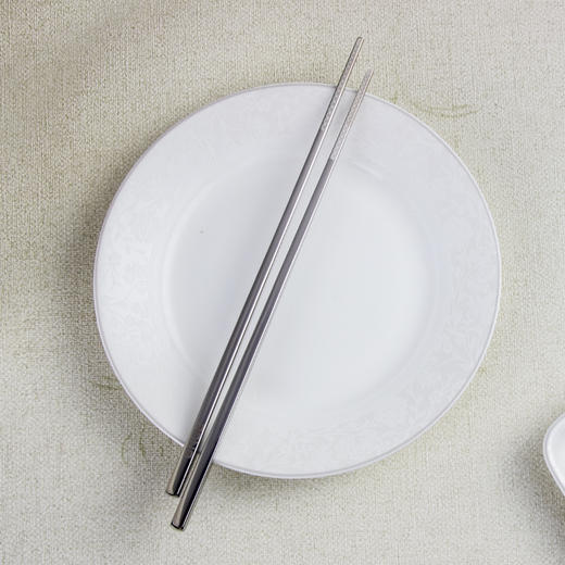 博礼不锈钢筷子金属筷送礼自用佳品10双装博礼不锈钢五双家庭组合装 商品图3