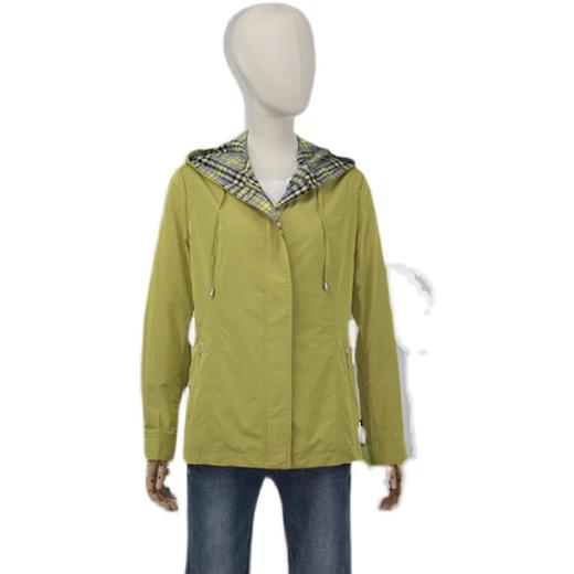 FOCALS福柯斯春秋新款休闲拉链撞色拼接短款外套风衣F21AF052YG 商品图4