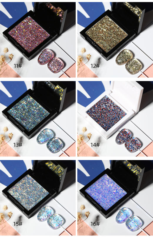 36色UV固态亮片胶 商品图2