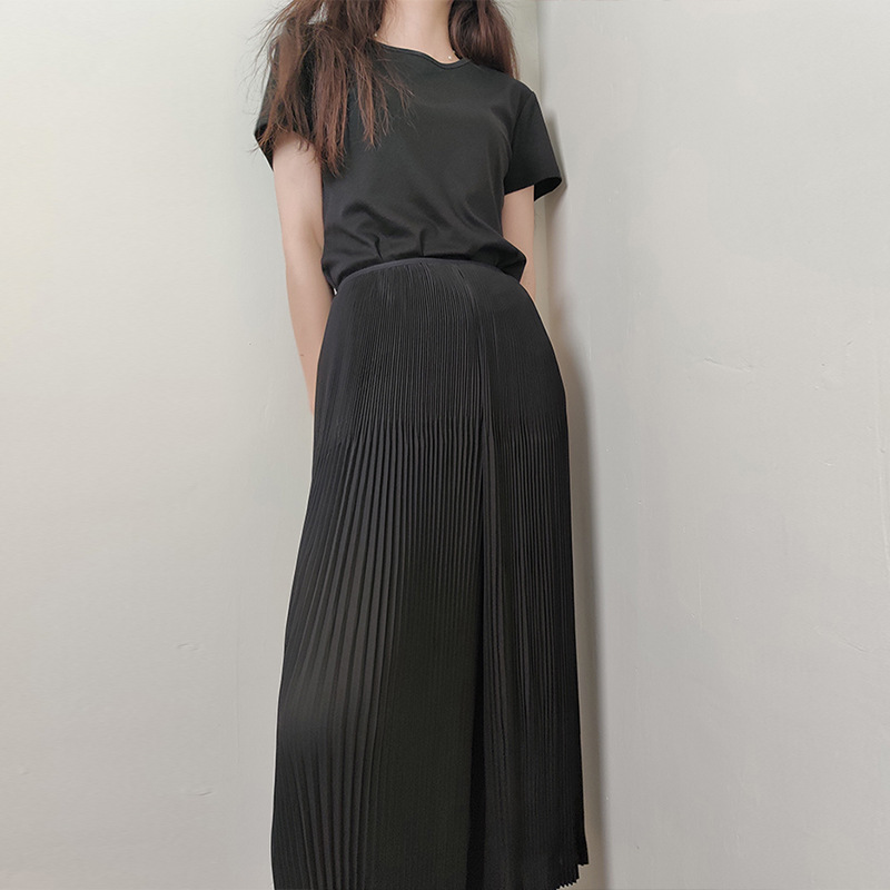 福利款丨三宅一生客供面料 褶皱高腰阔腿裤#FW2107