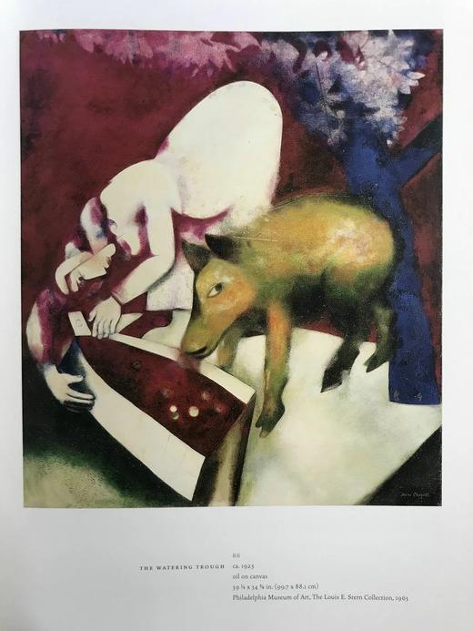 夏加尔画集 155幅彩色82幅黑白插图 精装大16开 商品图10