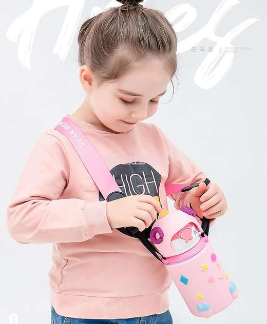 熊本士2021潮品星座双用两用保温杯316不锈钢300ML 商品图6