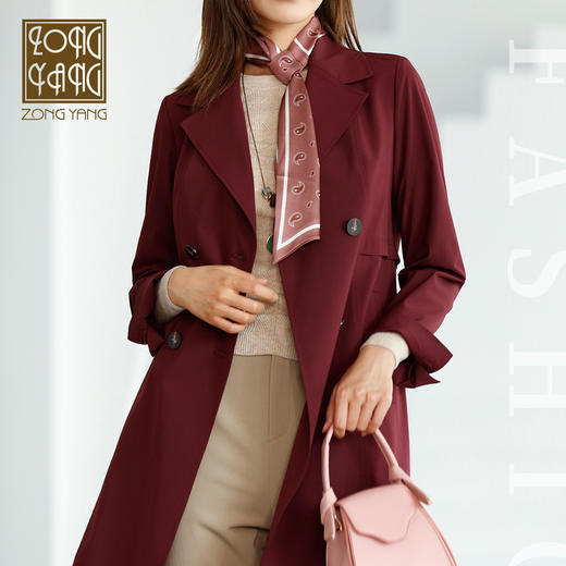 宗洋女士风衣BQK2ZF7899-82 商品图3