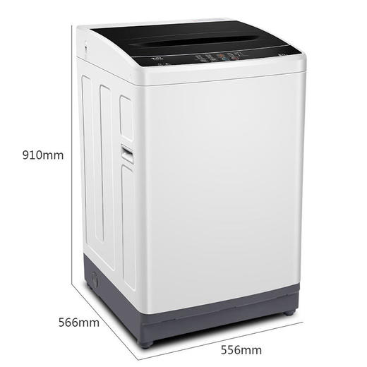 【TCL洗衣】TCLXQB80-J100宝石黑8公斤家用波轮洗衣全自动金属身量衣进水 商品图2