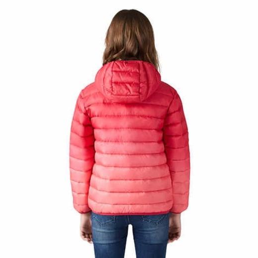 EB童装 双面穿 大童青少年渐变色75%鸭绒 连帽羽绒服 Z-7682 商品图8