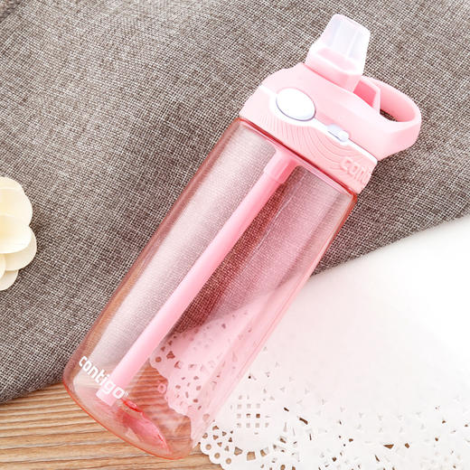 悠享每刻 锁扣运动吸管杯560ml粉色(X) 商品图3