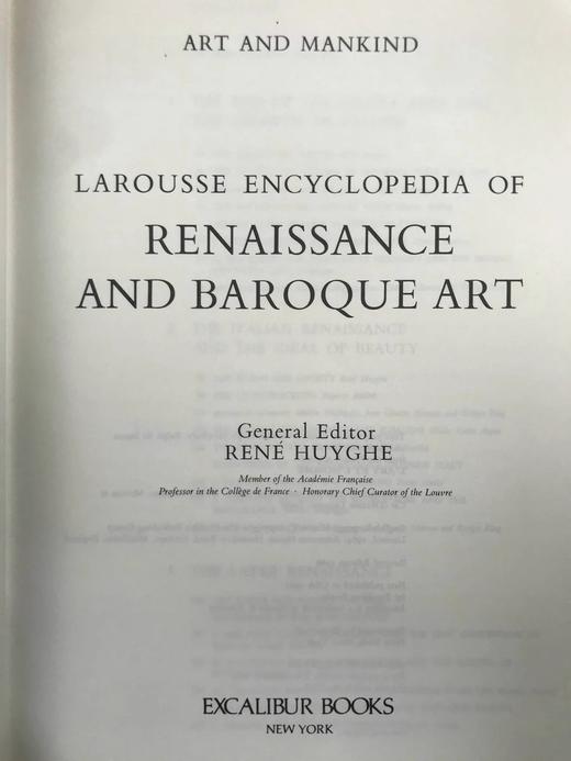 拉鲁斯文艺复兴与巴洛克艺术百科 千余幅插图（45幅彩色） 精装大16开 商品图3