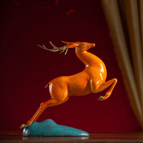 朱炳仁·铜 | 一鹿攀升 商品图0