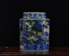 余志强：青花斗彩百鹤图茶叶罐 商品缩略图2