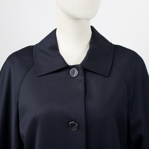 FOCALS福柯斯春秋新款休闲羊毛混纺中长款外套风衣风F2YCF608B7 商品图3