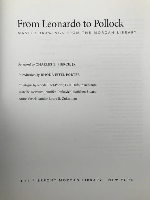 从达芬奇到波洛克：摩根图书馆藏画图集 100幅作品 平装大16开 商品图3