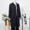 FOCALS福柯斯春秋新款休闲羊毛混纺中长款外套风衣风F2YCF608B7 商品缩略图1
