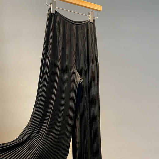 福利款丨三宅一生客供面料 褶皱高腰阔腿裤#FW2107 商品图1