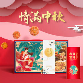 秋宵望月月饼礼盒