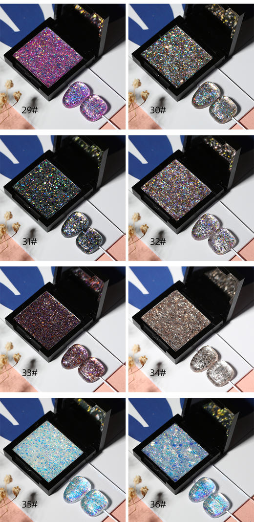 36色UV固态亮片胶 商品图5