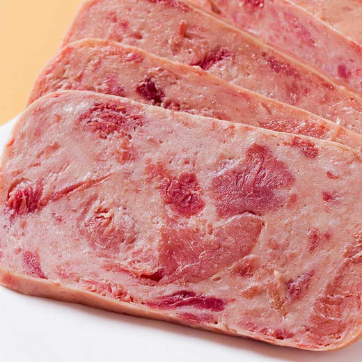 午餐肉罐头 | 90%肉含量多多 减盐配方高蛋白 大块肉粒看得见 多种口味 宠坏你的味蕾 商品图6