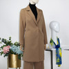 FOCALS福柯斯春秋新款修身羊毛混纺一粒扣中长款外套风衣FYJCF588 商品缩略图1