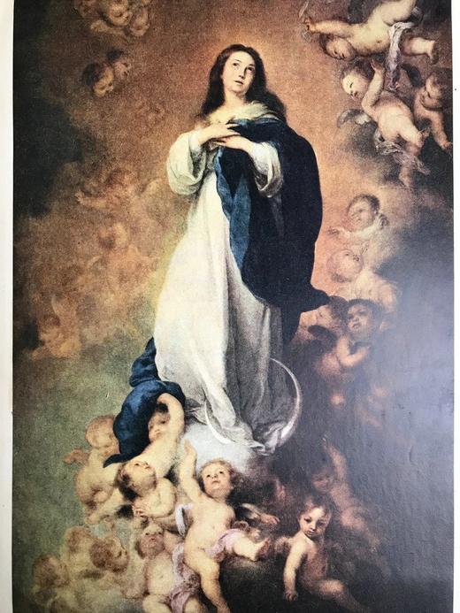 肯特《世界名画集》 道林纸精印 100幅彩色手工贴图 精装厚重大16开 商品图23