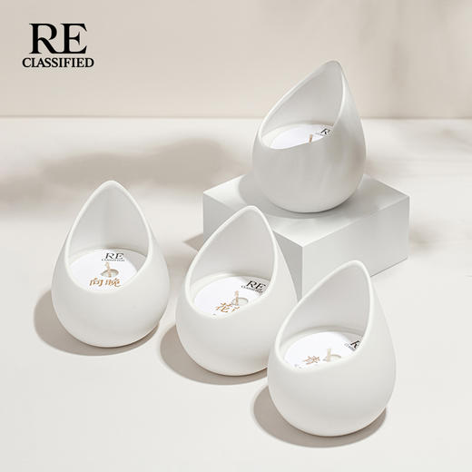 【RE调香室】憩系列 香薰蜡烛 100g/向晚/花荫/青竹/汐月 商品图1