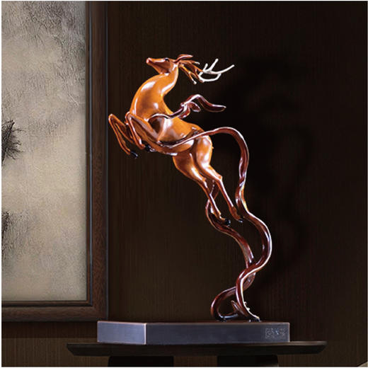 朱炳仁·铜 | 金鸿神鹿 商品图1