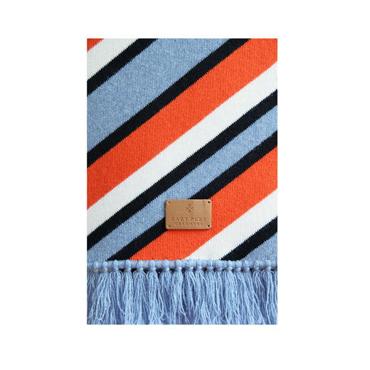 EAZYPEZY  极光系列斜条纹羊绒羊毛围巾 商品图4