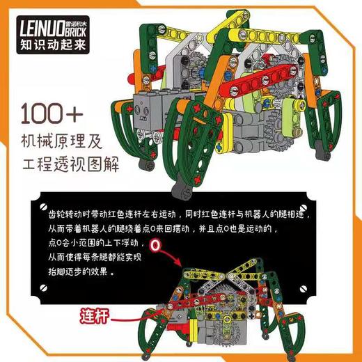 进击的机器人 超有趣的机器人启蒙教具  全彩色漫画工程透视解读 商品图1